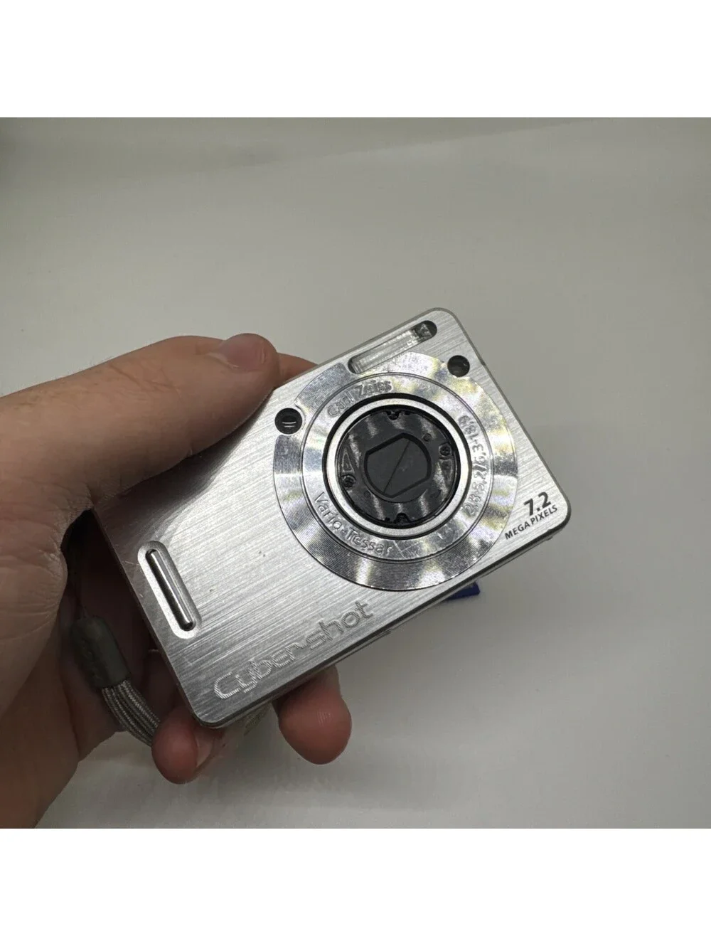 Sony Cyber-shot DSC-W55 Digital Camera 7.2MP 3x Optical Zoom Silver Auto Focus